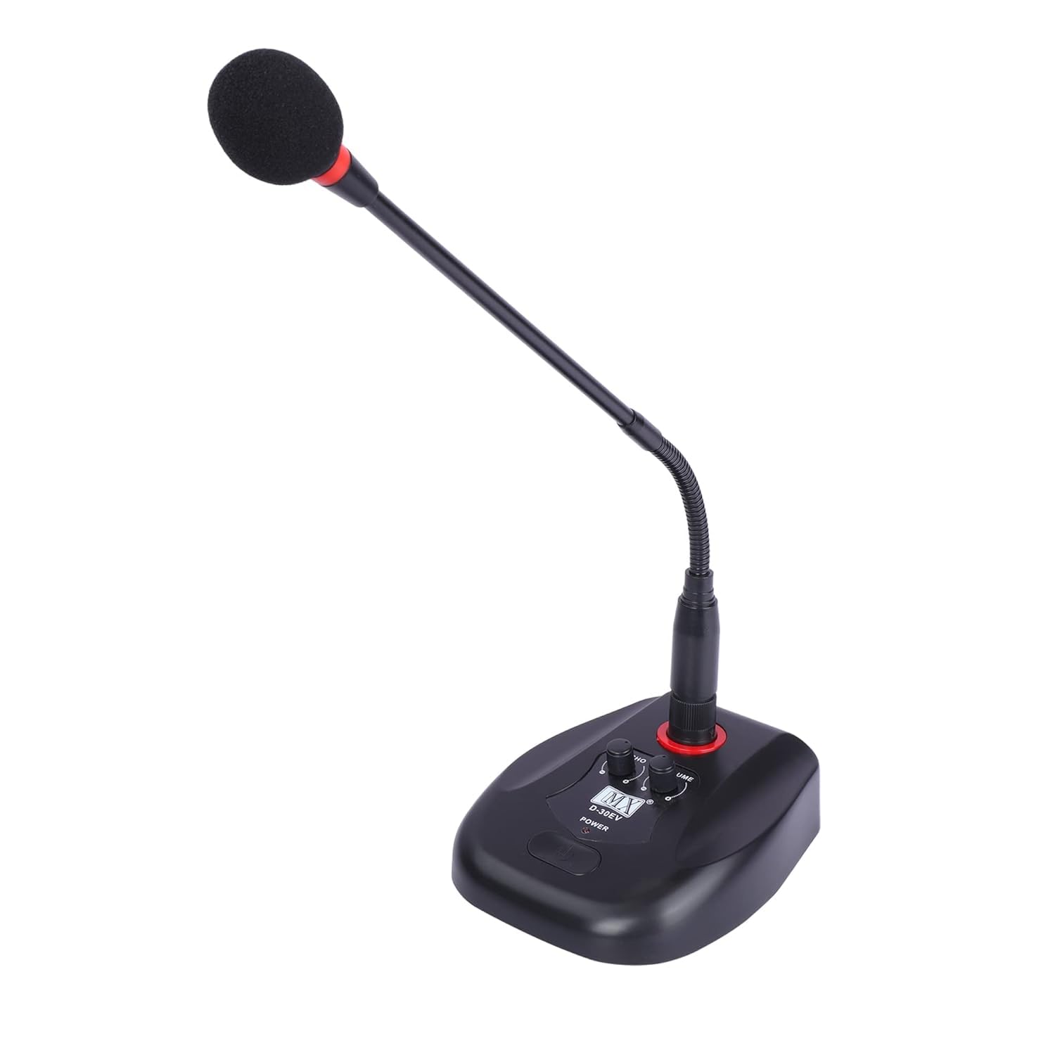 MX Desktop Condenser Gooseneck Microphone – 18" Podium Mic with On/Off Switch, XLR Connection – Ideal for Meetings, Video Conferences, Streaming, Lectures, Presentations-picture-24