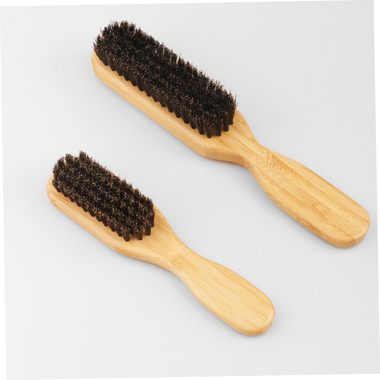 FOYTOKI Men Beard Brush Bristle Brush Grooming Barber Shop Face Barber Fade Tool