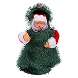 Singender elektrischer Weihnachtsmann, anwendbar auf eine Vielzahl von Firmen, Hotels, Einkaufszentren, Kindergärten und anderen Plätzen, um Weihnachtsfestgeschenke zu öffnen, wunderbares Geschenk für Kinder.