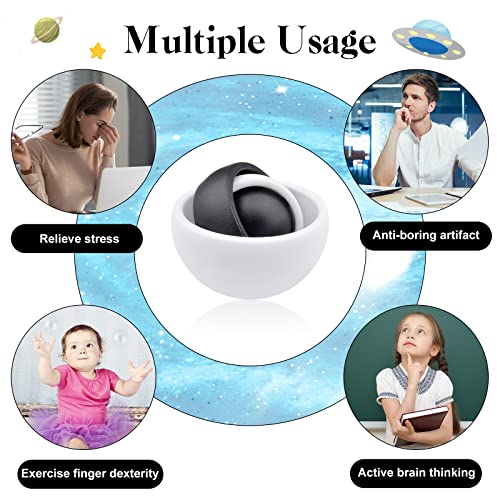 Image of Fidget Toy for Adults,Sensory Toys for Kids, Gift Ideas for Boys Girls Teens Kids, ADHD Autism Stress Relief Quiet Finger Toy Hand Fidget Spinner for Man