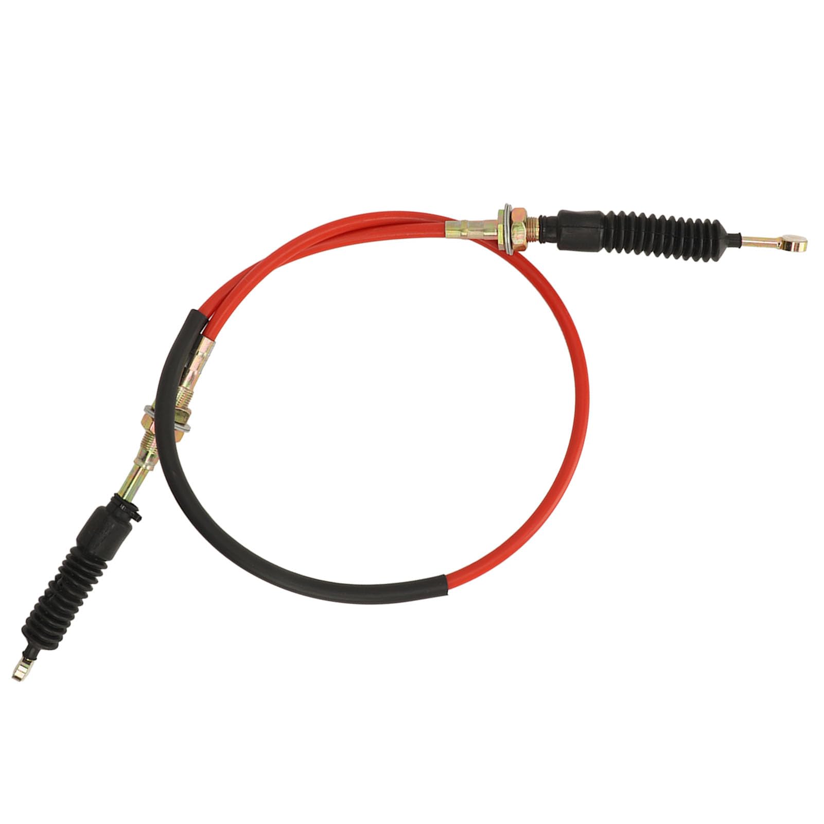 Tbest Cable de Transmisión de Marcha Atrás, Línea de de Marchas, Construcción Duradera de Aleación de Acero con Funda de PVC para Go Karts de hasta 250