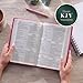 KJV Holy Bible, Gift Edition King James Version, Faux Leather Flexible Cover, Pearlized Cherry (KJV Gift Editions)