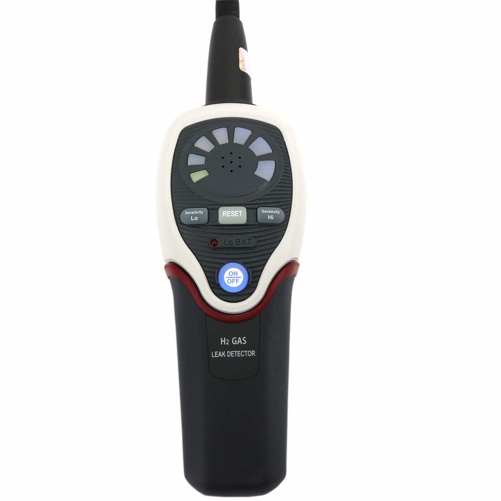 CENTER-384 - Detector de fugas de gas portátil con 5% de hidrógeno (H2) + 95% de nitrógeno (N), detector digital de refrigeración