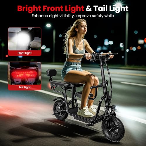 EILLEO 750W 3-Seat Scooter