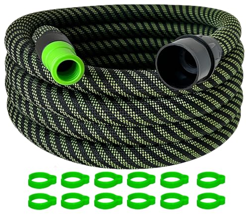KEHE REFINISH Suction Hose D 27/32 X 3.5m(11.5ft) for Festool Knitted Protective Dust Extractor Hose Compatible with CT 26/36/48 CT 15/25 CT MINI and CT MIDI
