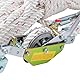KATSU Tools Schwerlast-Ratschenseilzug 3/4 T, 30m x 15mm Seil, 2 Stahlhaken, Seilwinde für Boote, Anhänger, Holztransport, Baumfällen und mehr