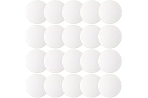 JULBEAR Door Stopper Knob Wall Protector with Strong Adhesive