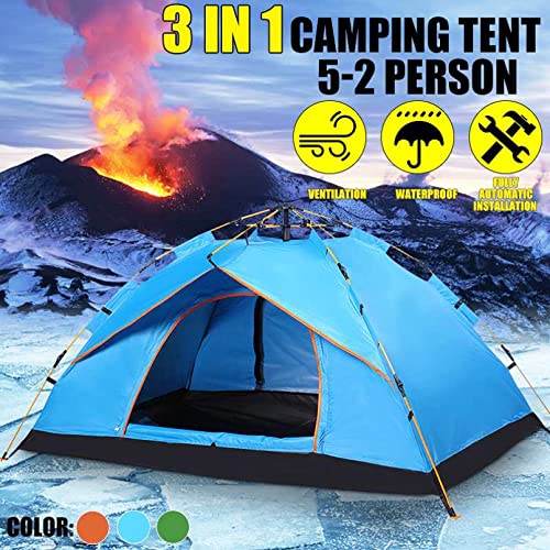Carpa de viaje automática impermeable para camping miniatura 6