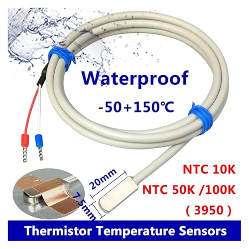 Sensor NTC 10K B3950 impermeable de dos hilos para parches de superficie 2