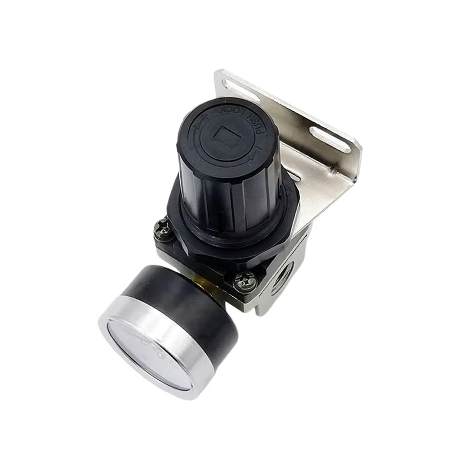 AR2000-02 Pressure Regulator G1/4 Inch Pneumatic Air Treatment Units Regulating Valve 1Pcs(AR2000-02 PC12-02)