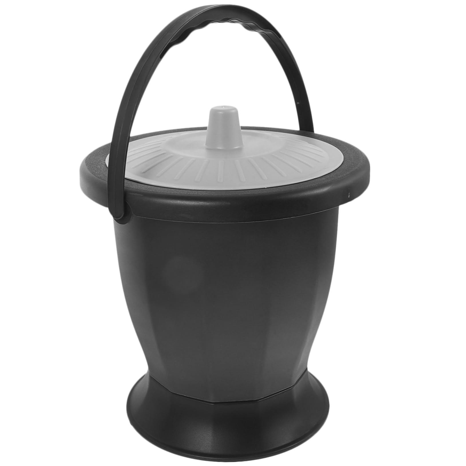ibasenice Escupidera De Portátil Para Adultos Con Tapa y Orinal Para Ancianos Escupidera Nocturna Para Uso Habitación Para Mayores