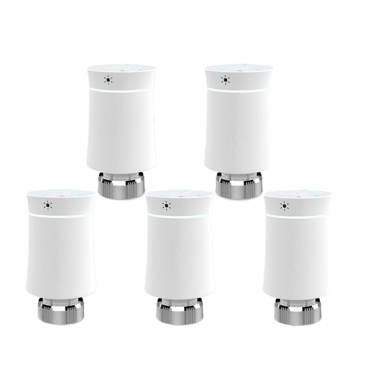 ZigBee3.0 TRV Zawór Siłownika Grzejnika Tuya Inteligentny Programowalny Termostat Temperatura Ogrzewanie Sterowanie Głosowe OszczęDza Energię I Koszty Ogrzewania(Option 5)