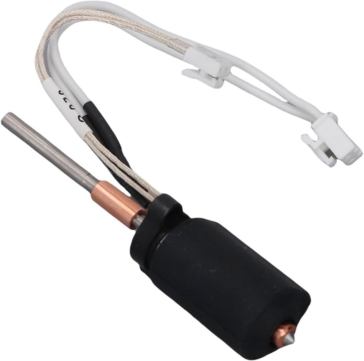 YWBL-WH 3D Printer Accessories 50W Ceramic Heater 3D Printer Hot End Kit, Hardened Steel Nozzle 0.4 0.6 0.8MM with All Metal for PLA ABS PETG TPU PA Carbon Fiber Filament