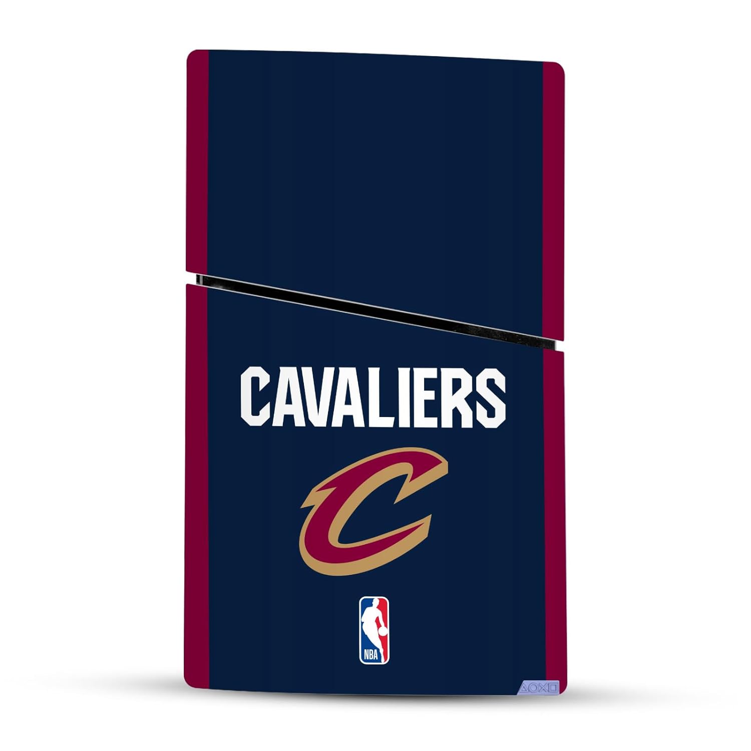 Head Case Designs Officially Licensed NBA Retro Design Cleveland Cavaliers Logo Vinyl Sticker Gaming Skin Decal Cover Compatible With Sony PlayStation 5 PS5 Slim Digital Edition Console