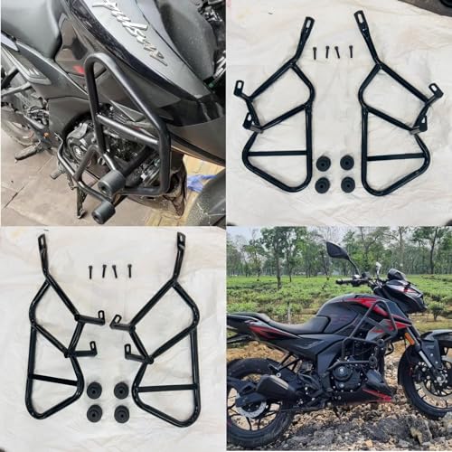 Image of Pulsar N160 / N250 CRASHGUARD Crash Guard Leg Guard LEGGUARD WID Frame Slider for Bajaj Pulsar N160 / N250