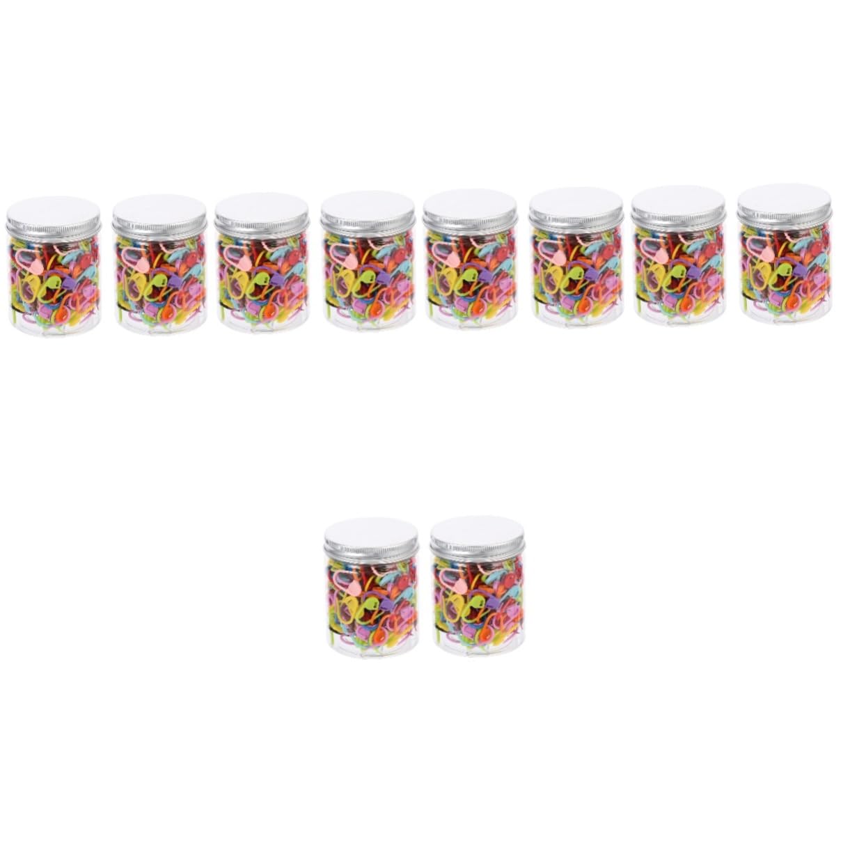Marcadores De Tejer Multifuncionales Para Crochet y Clips De Seguridad Para Suéter y Accesorios