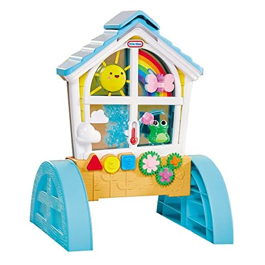 Little Tikes® Learn & Play™ Look & Learn Window™ Learning Educational Letters Numbers Weather Manners Sounds Music Lights Activity Table Gift & Toy for Infants Girls Boys Ages 12+ Months