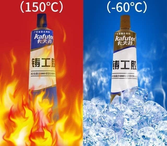 Magic Metal Mending Cold Weld Epoxy – AB Strong Adhesive Glue for Metal, Aluminum, Plastic – Waterproof, Heat-Resistant Repair Paste for Auto, Pipe, Engine, DIY Welding, Crack & Gap Filler - Image 4 thumbnail