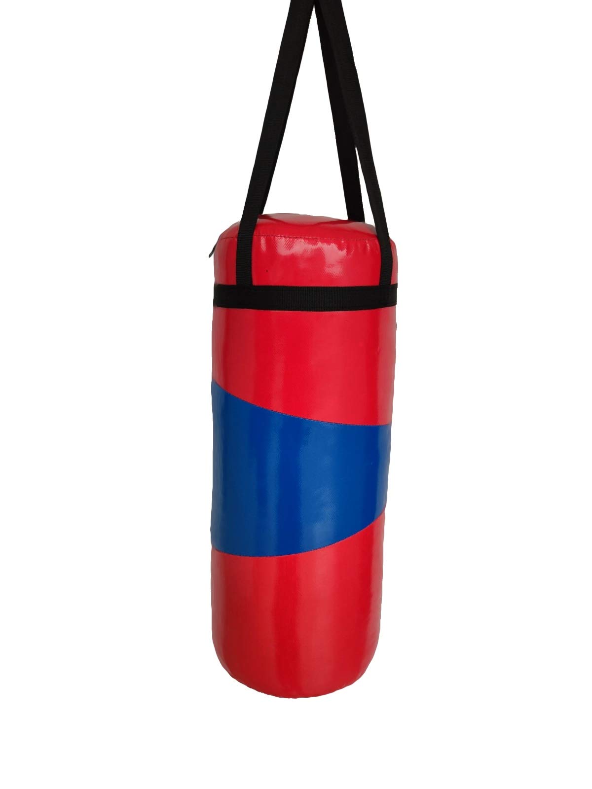 SKMT Kid's PVC Boxing Kit with Punching Bag, Gloves and Headgear (Age 7-13 Years, RED Blue) 3