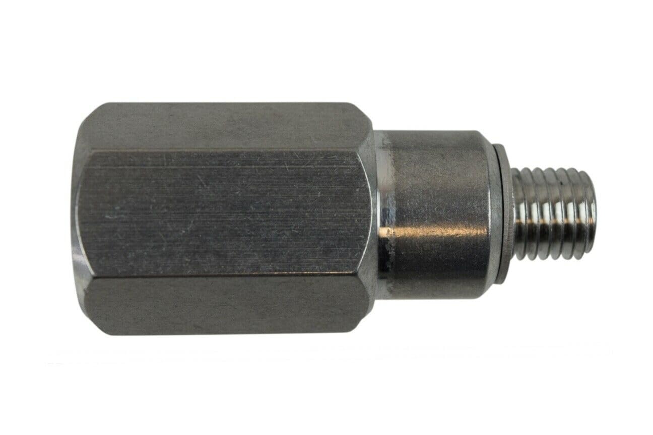 Adattatore M12x1.5 a sensore di Pressione dell'olio 1/2NPT, Temperatura dell'Acqua di Raffreddamento, Adatto per Motore Serie LS, sensore di Livello dell'olio Motore.