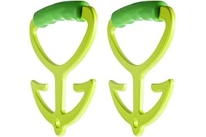 Pankia Click and Carry Bag Carrier - Handle Grocery Bag Holder