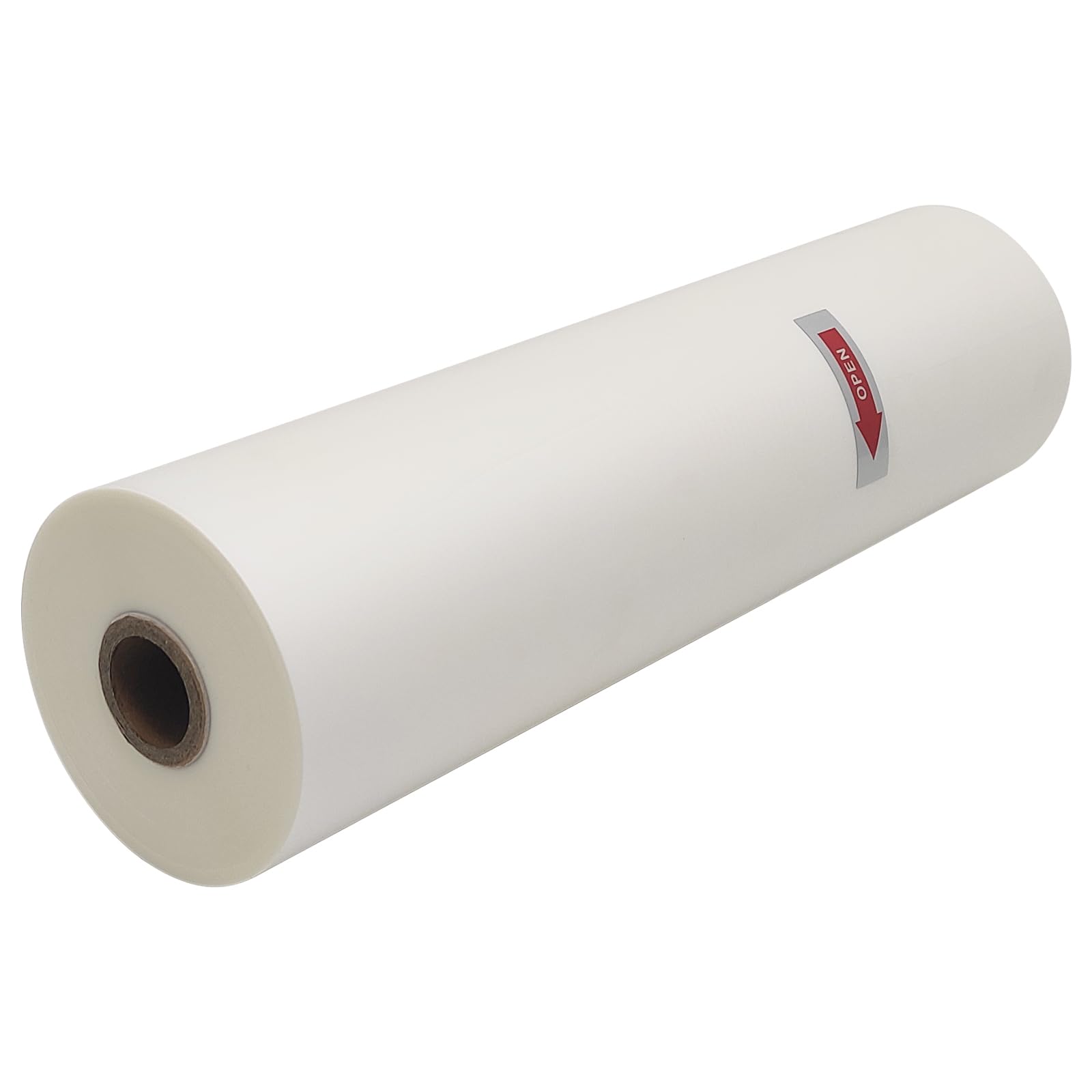 INTBUYING 12.6 inches x656 ft BOPP Glue-Based Soft-Touch Laminating Film for Laminating Machine