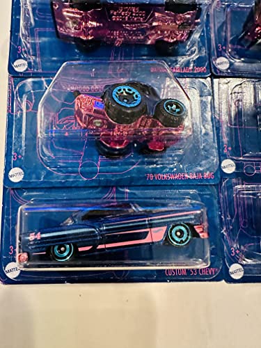 Hot Wheels 2022 - Set de 5 - Serie Pearl & Chrome miniatura 5