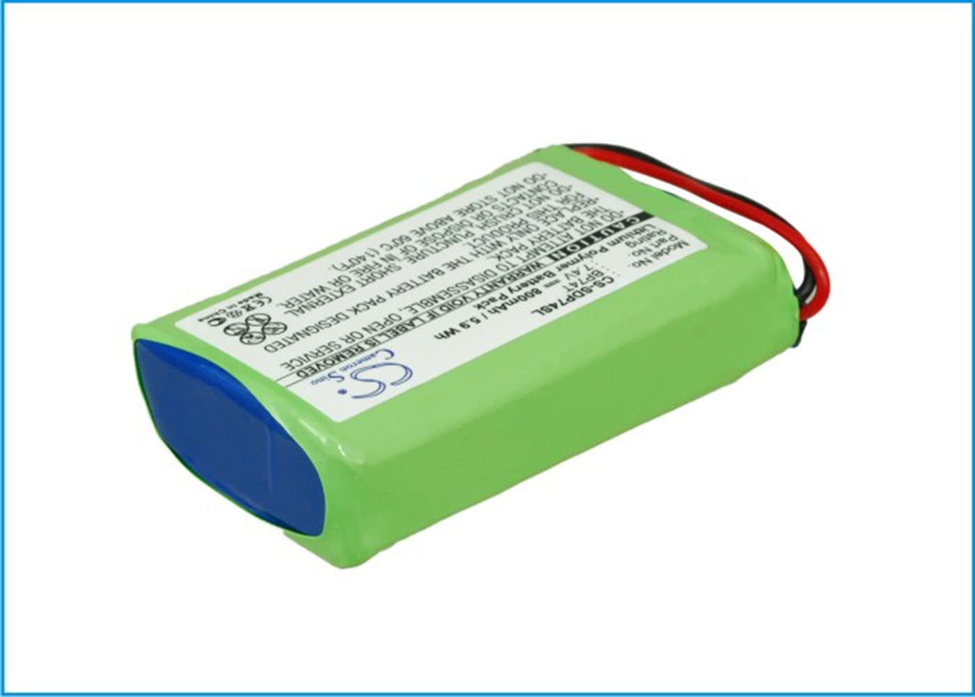 VINTRONS 800mAh Replacement Battery for DOGTRA Transmitter 2500B, Transmitter 3500T