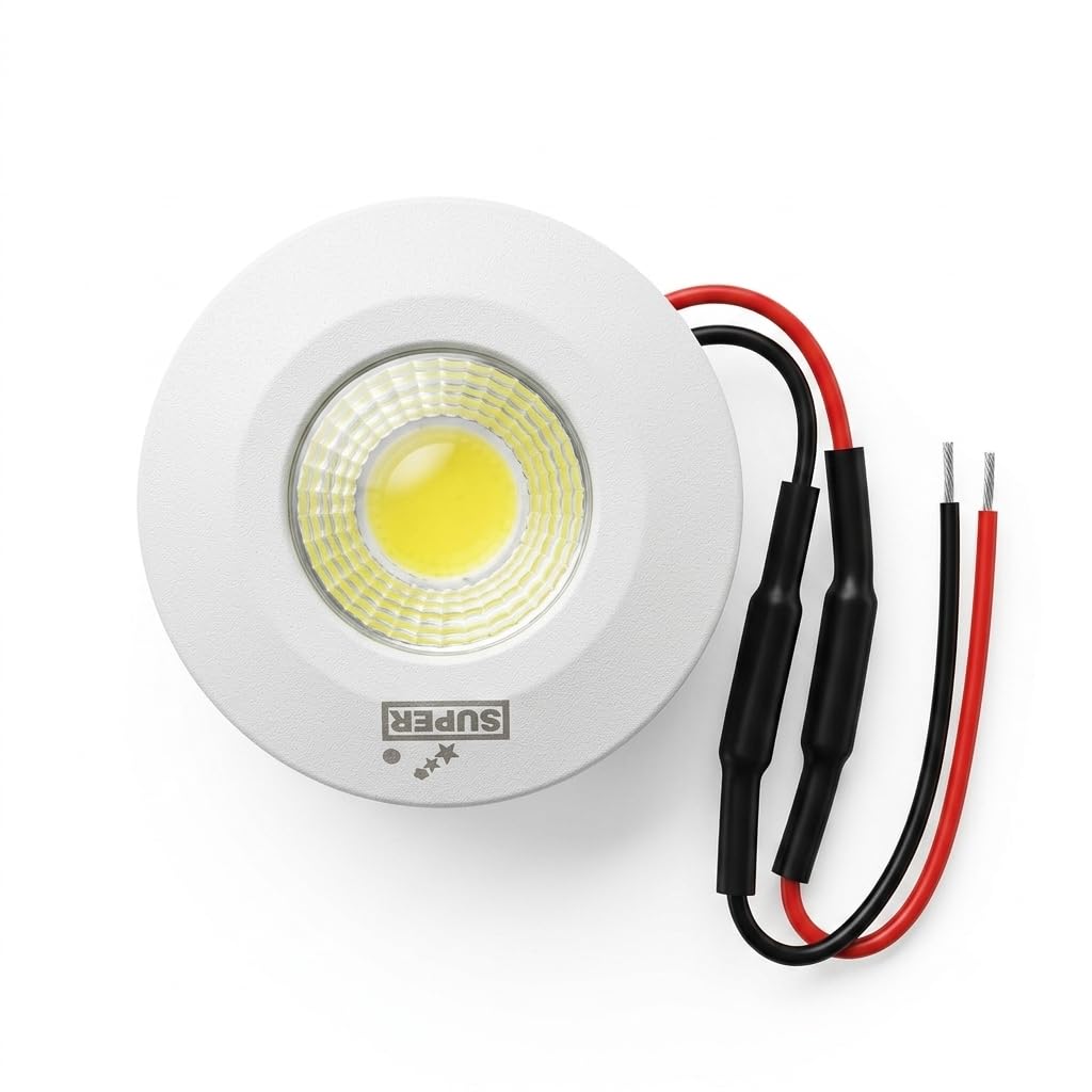 Super 2451W LED Car Spot Light 12V White Colour-image-7