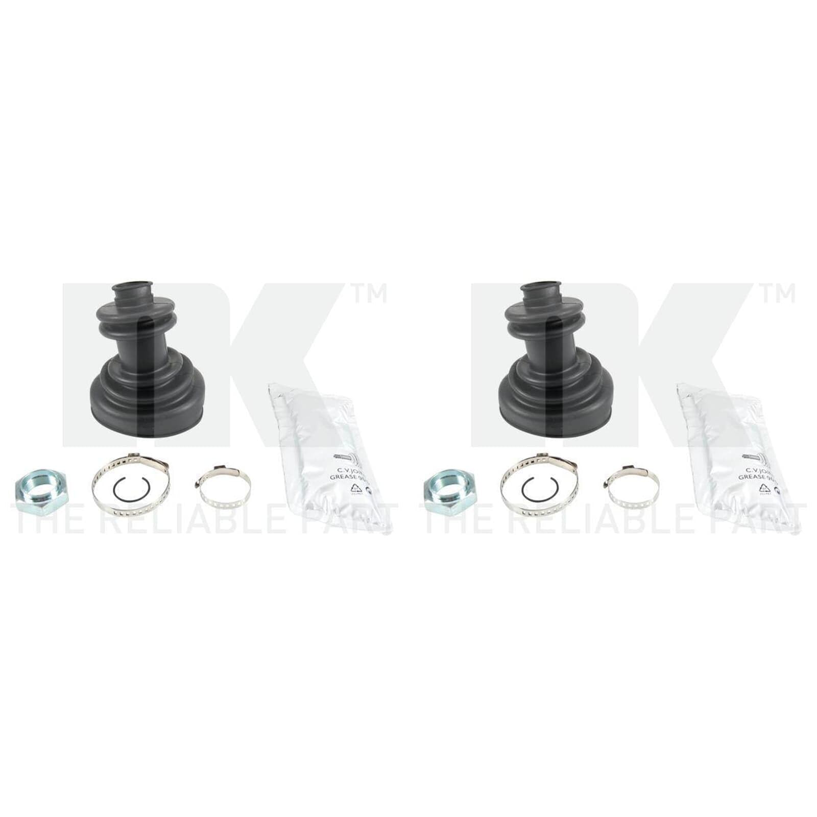 2X NK Achsmanschetten Satz Radseitig vorne | 2x 529908 passend für C25 Ducato T