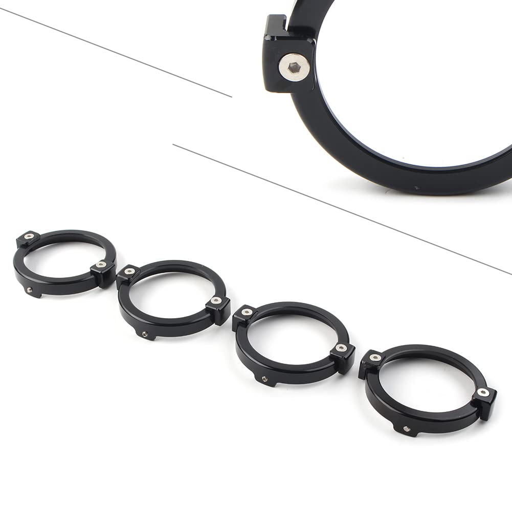 Cninba13 Motorbike Turn Signal Light Ring Protective Cover Edge Trim For HONDA Rebel CMX 1100 300 500 2021 Aluminum Full Black