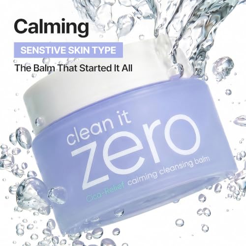 BANILA CO Clean it Zero Calming Cleansing Balm | Korean Makeup Remover for Sensitive Skin | Vegan | Cleansing Oil, Facial Cleanser Made with Centella Asiatica & Madecassoside (100ml / 3.38 fl. oz) - Image 3