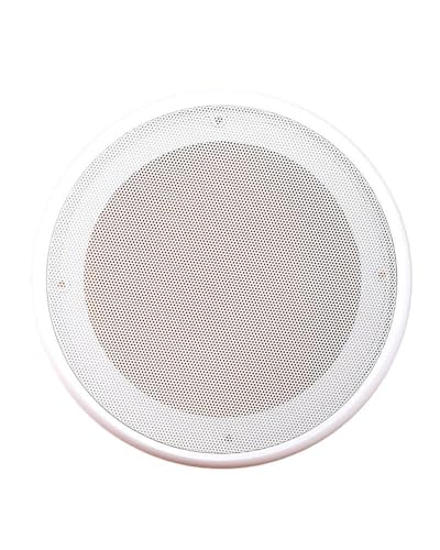 Anello Protettivo Decorativo Griglia Altoparlante Completamente Bianca 4 Pollici 5 6.5 E 8 Per Modifica Auto Accessori Audio8-inch outer diameter 245mm