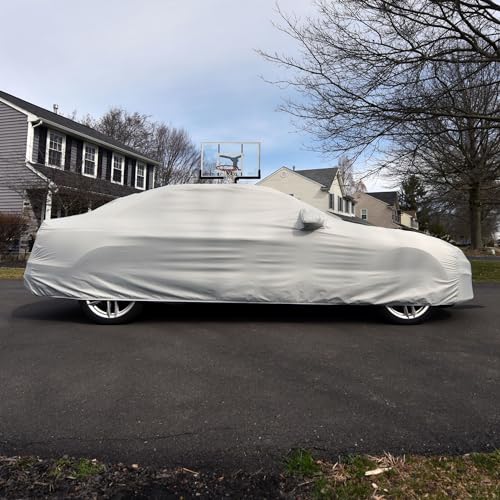 Image of Budge TrueFit Plus Custom Car Cover Fits BMW M5 1998-2003, Automotive Full Exterior Indoor Outdoor Car Cover, Waterproof All Weather Rain Snow UV Sun Hail Protector for Automobiles