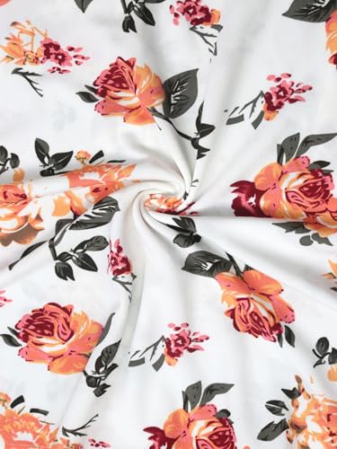 Image of oxiuly Women's Flounce Sleeve Wedding Church Vintage Dresses Casual Floral Party Cocktail Work Dress with Pockets Fei376