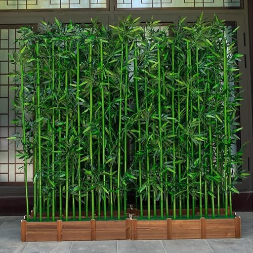 Bambou artificiel intérieur extérieur abrité grand format 2m - 2
