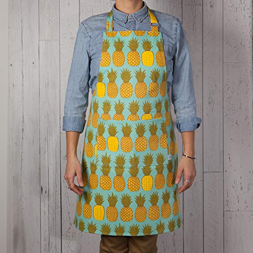 Now Designs Pineapples Chef's Kitchen Apron, 28 X 32 In #TOP3