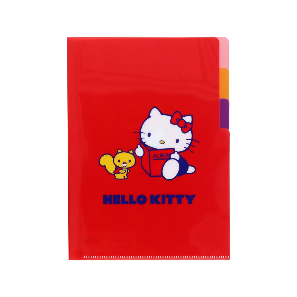 Amazon | ハローキティ[ポケットファイル]クリアファイルA5 3P 3