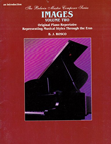 MASTER COMPOSER SERIES B J ROSCO Images Volume 2 Original Piano Repertoire