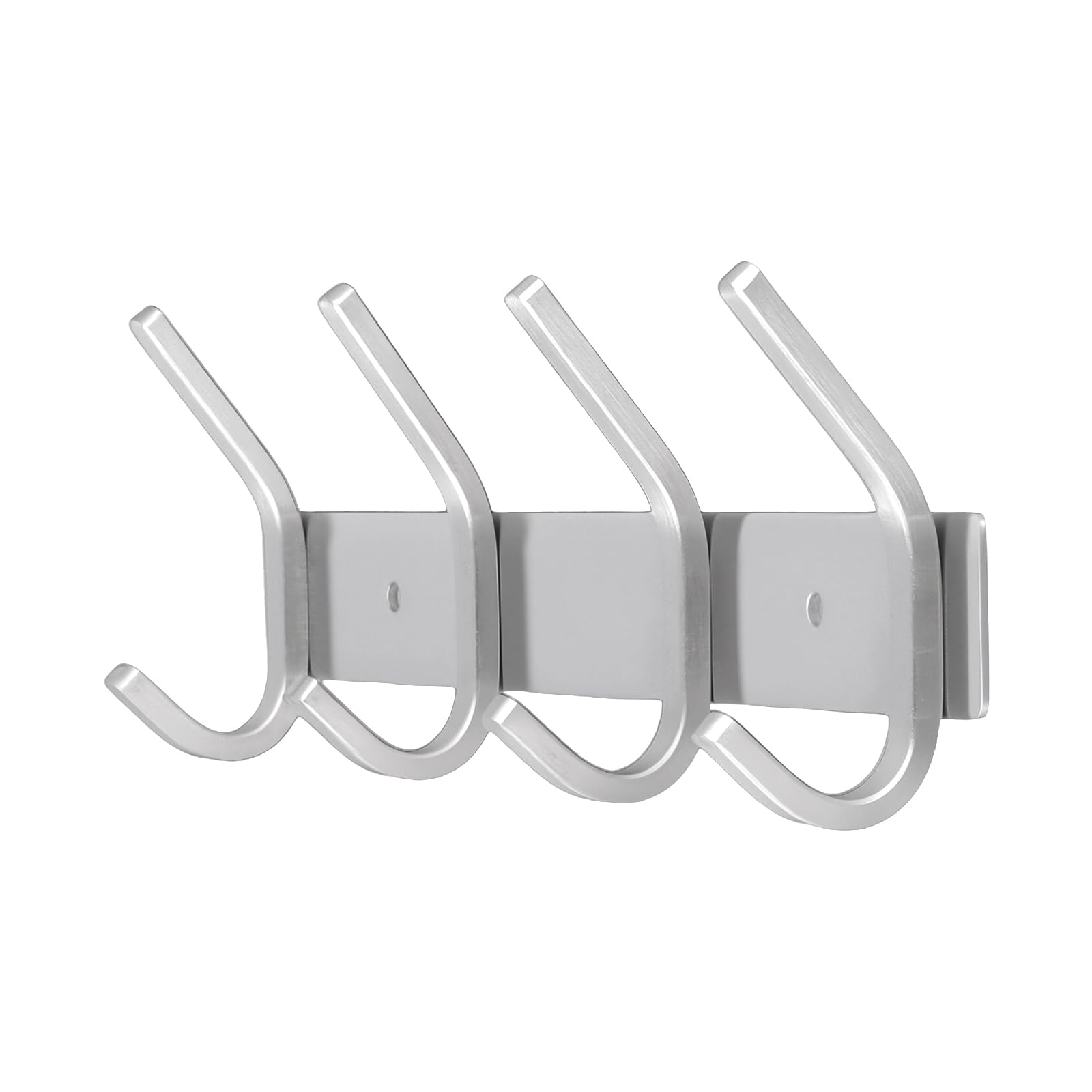 CHIHEUNG 2PCS Coat Hooks Wall Mounted, Stainless Steel Door Hooks - Image 4
