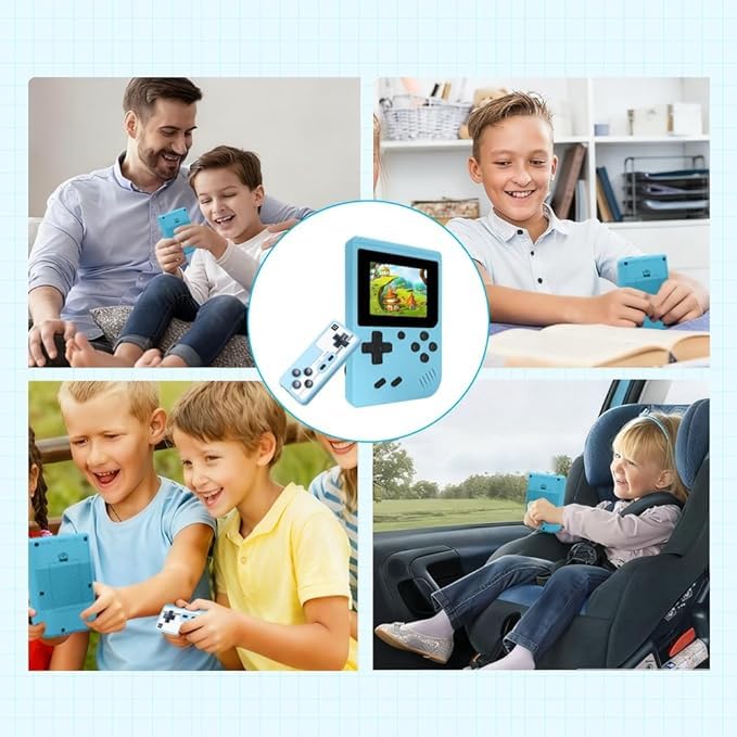 Image of NextTech Console with Retro Built-in Games | Portable Handheld Video Game for Kids and Adults (400 Classic Games Handheld Console)