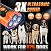 AWOOF New 2025 3X Ultrasonic Anti Barking, Dog Bark Deterrent Device, 6 Training Modes 24 FT Range Barks， Humane Alternative to Training Collars