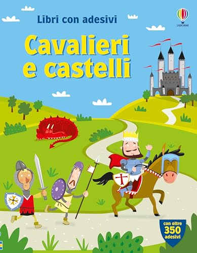 Libri con adesivi a partire da 5 anni - Cavalieri e castelli
