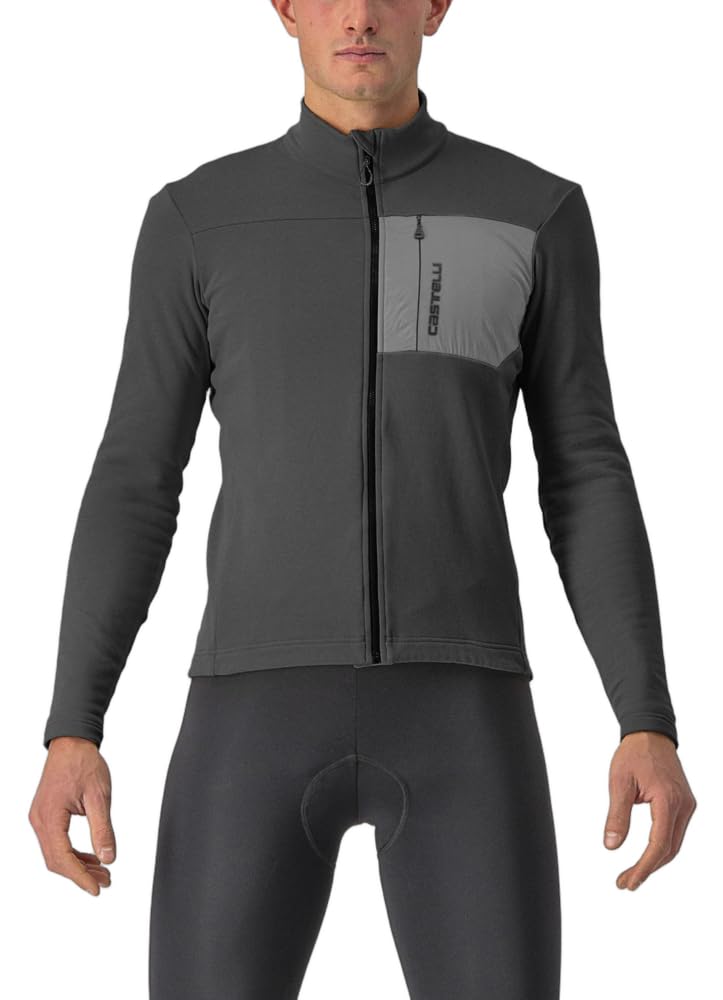 CASTELLI 4522505-030 UNLTD TRAIL JERSEY Sweatshirt Men's DARK GRAY/DARK GRAY Size L