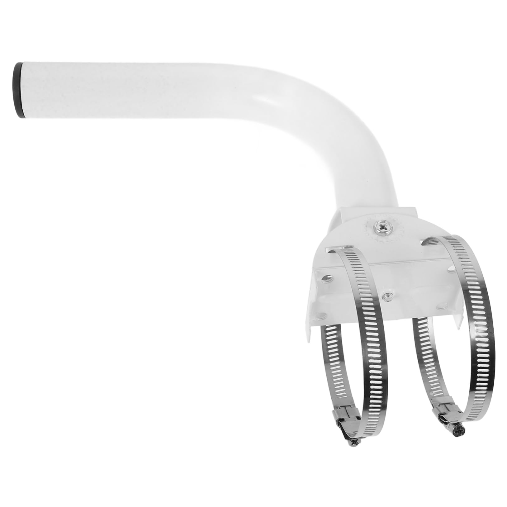 Fixation d'antenne extérieure CHILDWEET en acier blanc robuste pour pont sans fil