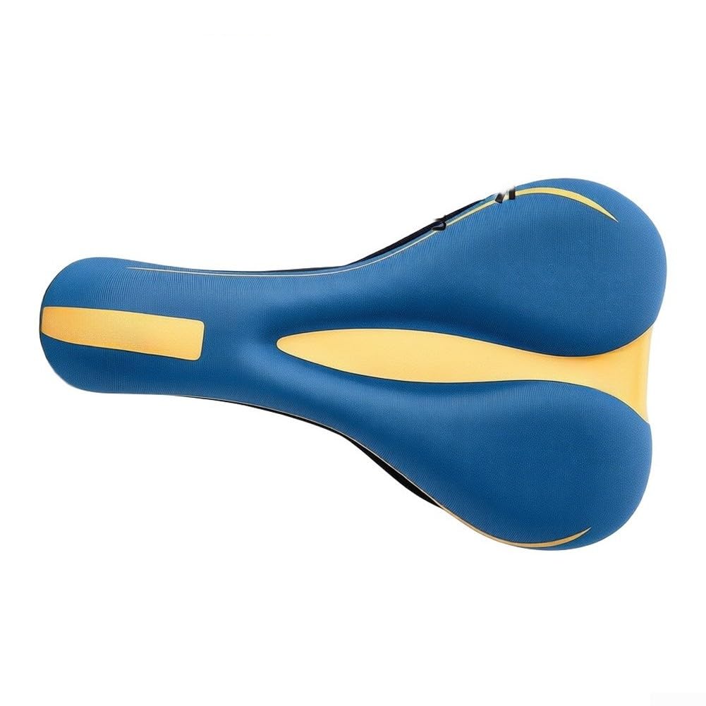 Coprisedile per bicicletta ventilato con imbottitura in silicone e supporto in gomma per mountain bike e bici da strada con vestibilità sagomata stabile