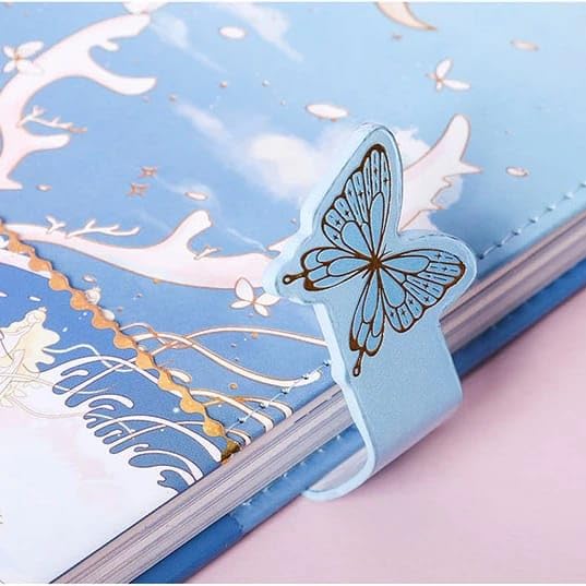Image of Aesthetic Printed Notebook, Daily Writing A5 Journal, Notebook for Scribbling, Habit Tracker, Monthly Planner, Fancy Diary, Gift for Kids and Adults (Pack of 1) (multi color)