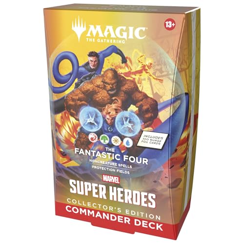 Deck Commander Magic: The Gathering | Marvel Super Heroes - Les Quatre Fantastiques édition Collector (Version Anglaise)