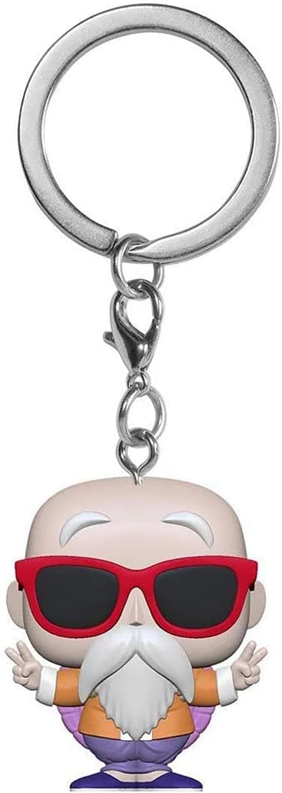 Dragon Ball Z - Master Roshi (Peace Sign) Pocket Pop! Unisex Funko Pocket Pop! Fan-Merch, Gaming