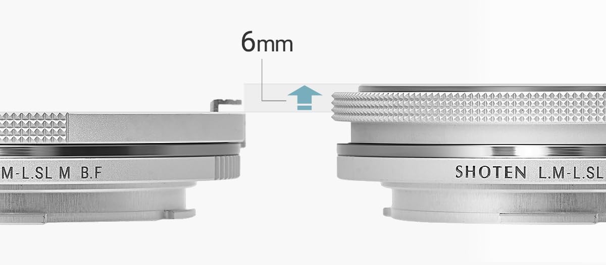 Amazon | SHOTEN マウントアダプター LM-LSL M BF (Mマウントレンズ